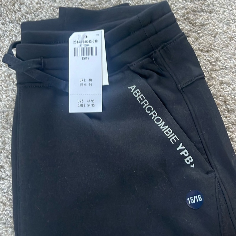 Brand new w/tags, Abercrombie Kids YPB joggers